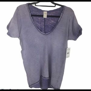 NWT free people linen tee